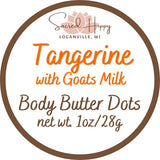 Tangerine Body Butter Dots