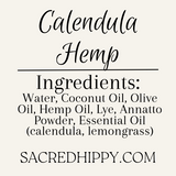 Calendula Hemp Soap Bar
