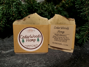 Cedarwood Hemp Soap Bar