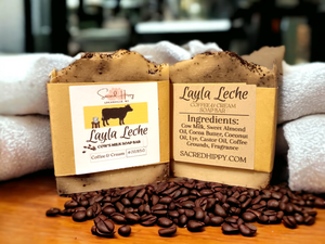 Layla Leche Coffee & Cream Soap Bar