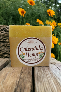 Calendula Hemp Soap Bar