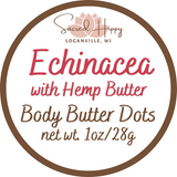 Echinacea Body Butter Dots